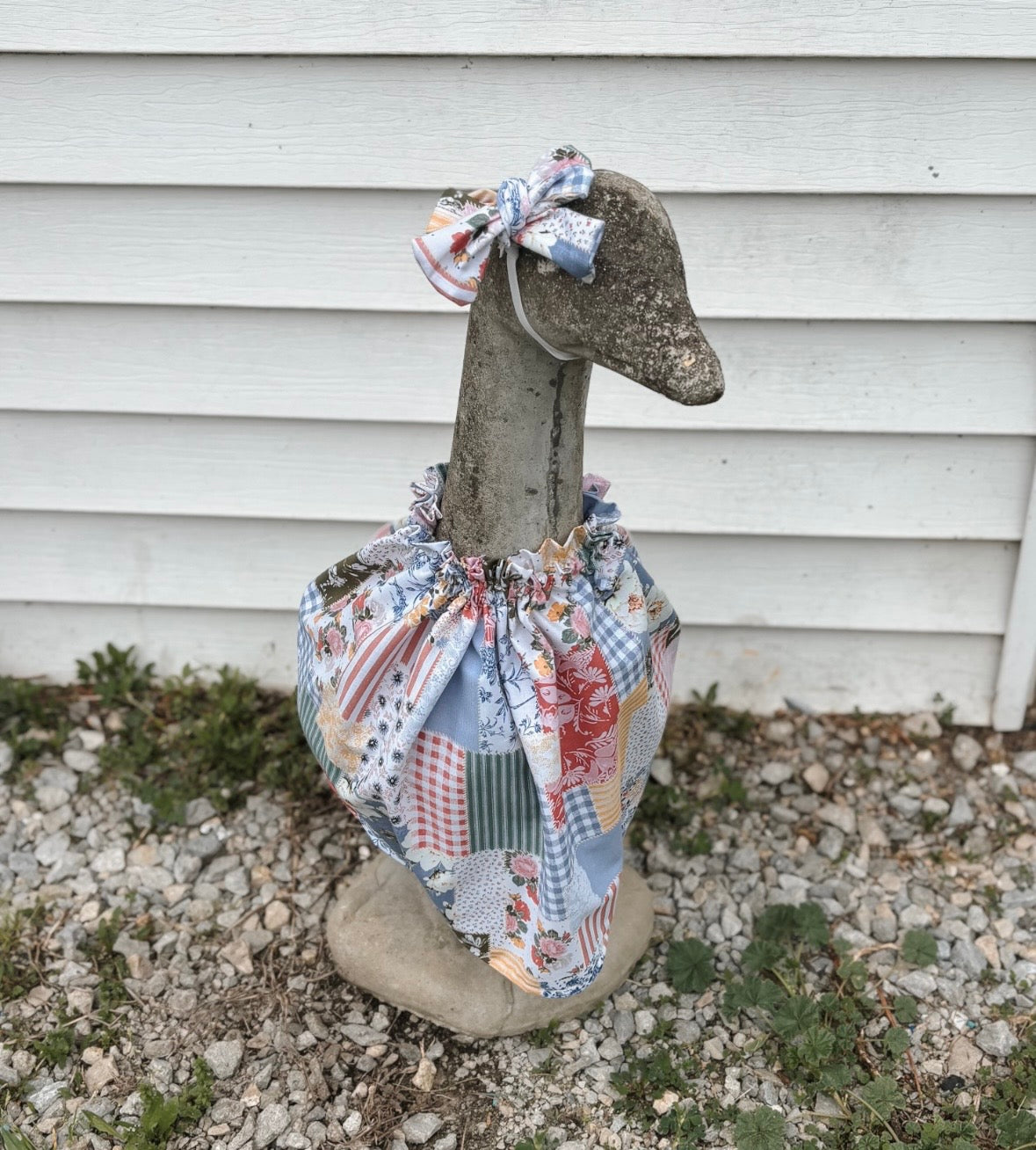 Porch Goose Dress & Bow
